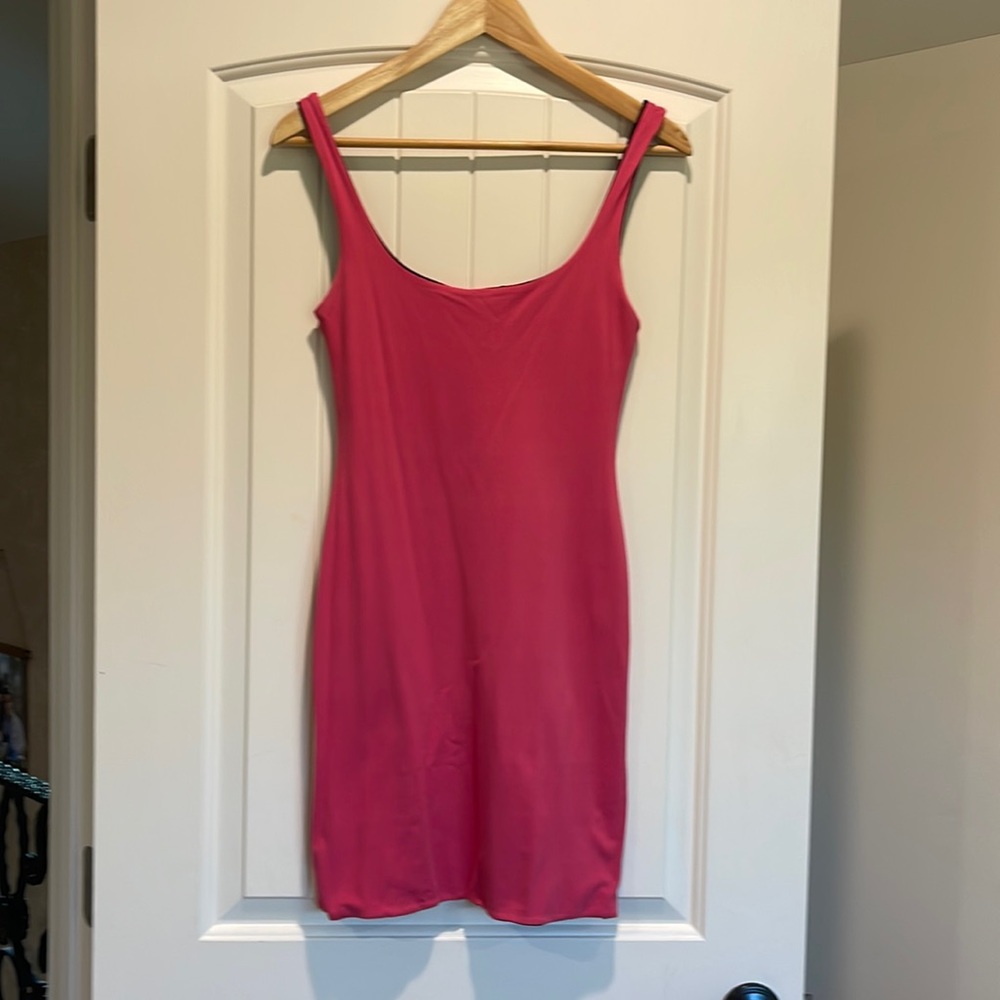 Double sided summer evening dress